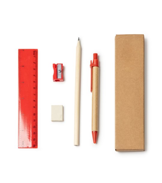 LIZANA WRITING SET RED снимка