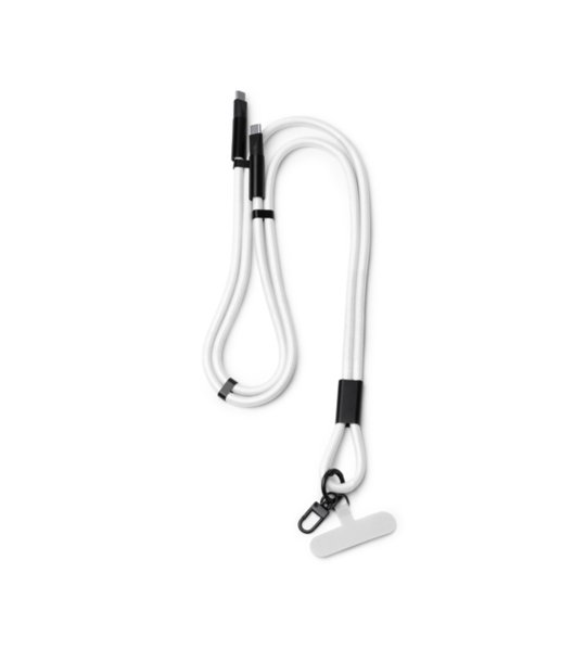 LANYARD CABLE DENKI WHITE снимка