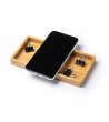 Органайзер от бамбук с безжично зарядно TRAY-2 снимка