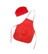 JAMIE APRON/HAT SET KID ONE SIZE ROYAL BLUE-1 снимка