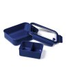 Тъмносиня кутия за храна с прозрачен капак CARMEL-1 снимка
