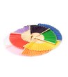 HAND FAN LIDIA PURPLE-4 снимка
