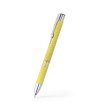 HAYEDO METAL/WHEAT STRAW FIBER BALLPEN ORANGE BLUE INK-1 снимка