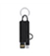 CRUX KEYCHAIN CHARGER 3 IN 1 BLACK-2 снимка