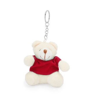 Ключодържател мече с червена блуза FERN снимка