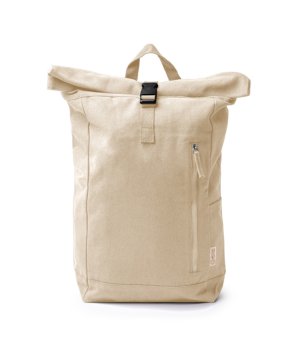 Бежова раница TEKO 25 литра от рециклиран памук снимка