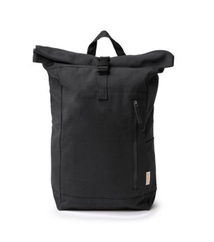 Черна раница TEKO 25 литра от рециклиран памук снимка