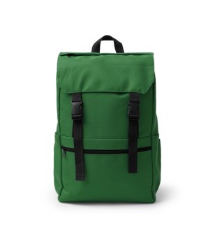 Тъмнозелена раница SOLAP от рециклиран полиестер снимка