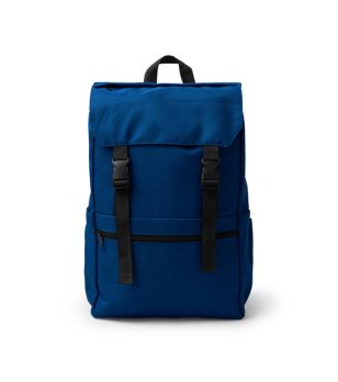 Тъмносиня раница SOLAP от рециклиран полиестер снимка