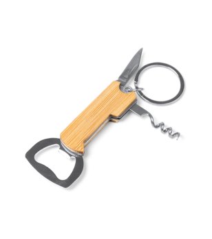 Ключодържател с нож и тирбушон GUNES снимка