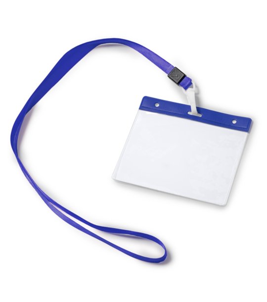 LANYARD/ID BADGE POMEL ROYAL BLUE снимка