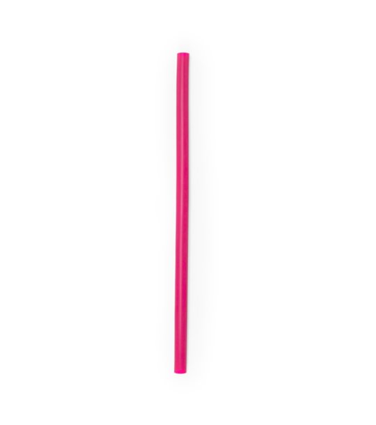 FINGER KEYRING STRAW CASE FUCHSIA снимка