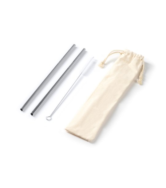 Комплект от 2 сламки за многократна употреба снимка