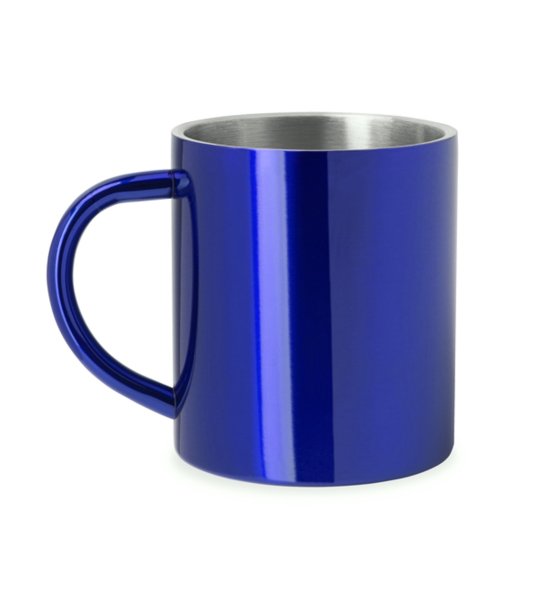 Чаша KIWAN от неръждаема стомана в синьо 290 мл снимка