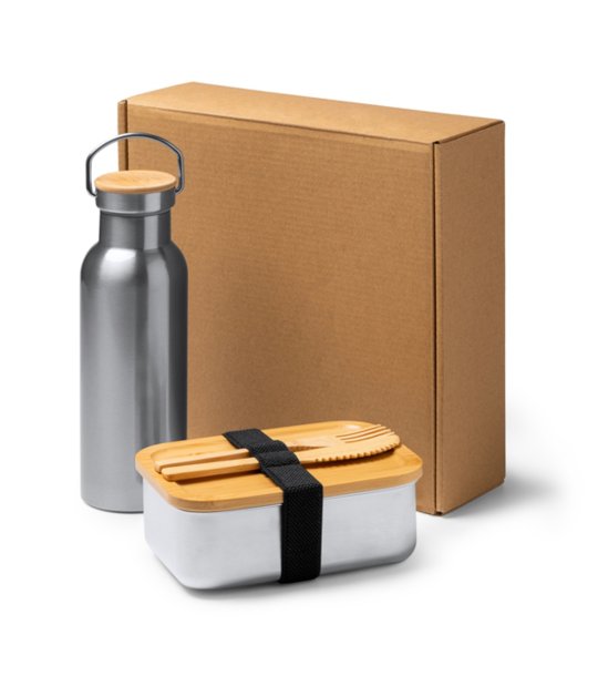 Комплект от кутия за храна и бутилка BAGNER снимка