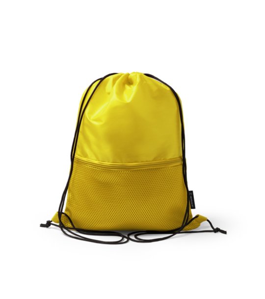 Жълта раница мешка MILAK снимка