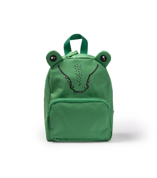 Детска раница в зелено BINGO крокодил снимка
