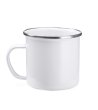 DAMASCO SUBLIMATION METAL MUG WHITE-1 снимка