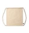 DRAWSTRING BAG BARONE NATURAL-1 снимка