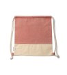 DRAWSTRING BAG LUANDA RED-1 снимка