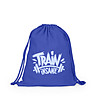 DRAWSTRING BAG ADARE ROYAL BLUE-1 снимка