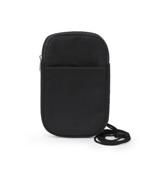 Черна малка чанта за телефон BUSNIX снимка