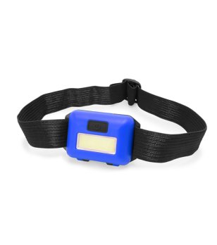 Син челник с LED светлини HEAD снимка