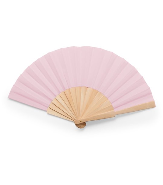 CALESA HAND FAN LIGHT PINK снимка