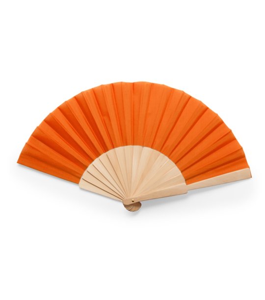CALESA HAND FAN ORANGE снимка