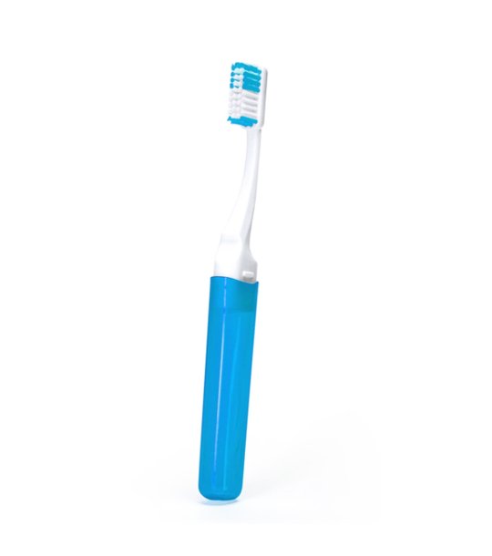 POLE FOLDING TOOTHBRUSH LIGHT ROYAL BLUE снимка