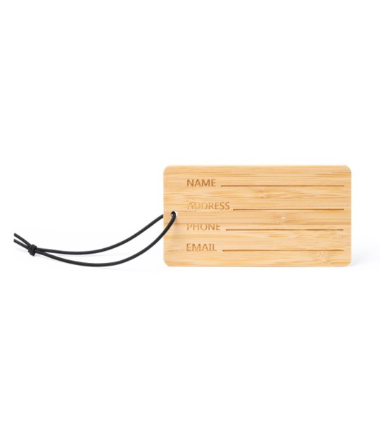 SUITCASE TAG KABORE NATURAL снимка