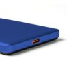 Външна магнитна батерия TERIUM в синьо 5000 mAh-3 снимка
