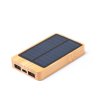 Соларна батерия с капацитет 4000 mAh BERKEL от бамбук-1 снимка