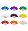CALESA HAND FAN LIGHT PINK-3 снимка