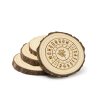 COASTER SET PINEA NATURAL-3 снимка