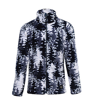 Детско спортно горнище в тъмносиньо и сивоEFLINO снимка