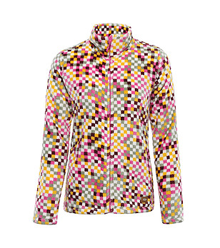 Многоцветно дамско спортно горнище с принт  EFLINA снимка