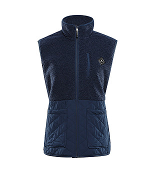 Тъмносин дамски елек OFESA снимка