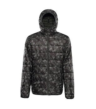 Черно мъжко яке а две лица в черно EROM снимка