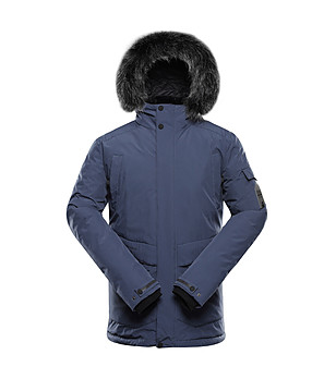 Тъмносиньо мъжко зимно яке WERD 2 с DWR , снимка