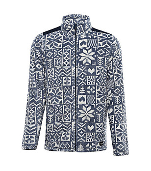 Мъжко спортно горнище в синьо и бяло EFLIN снимка