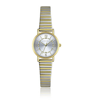 Дамски часовник в златисто и сребристо снимка