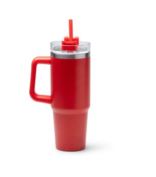 Термочаша KRANSTON в червено 870 мл снимка