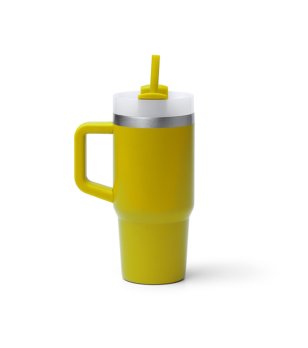 Чаша от неръждаема стомана GOTEX в жълто 400 мл снимка