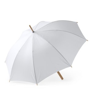 Бял ветроустойчив чадър VARME снимка