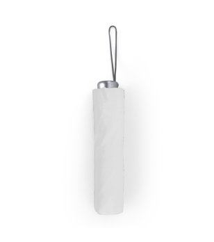 Сгъваем чадър в бяло YAKU снимка