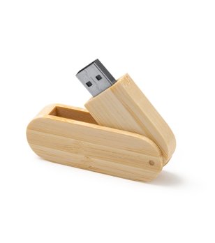 USB памек GUDAR от бамбук 16 GB снимка
