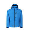 Мъжко softshell яке в синьо HOOR с DWR-3 снимка