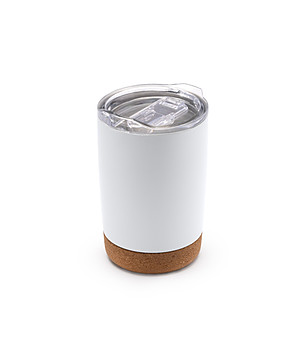 Бяла термочаша KILVEX 380 мл снимка