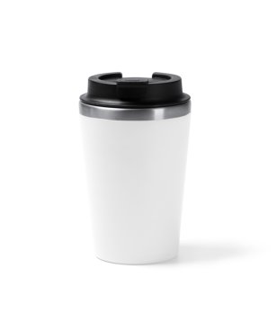 Бяла чаша с двойни стени HORAN 350 мл снимка